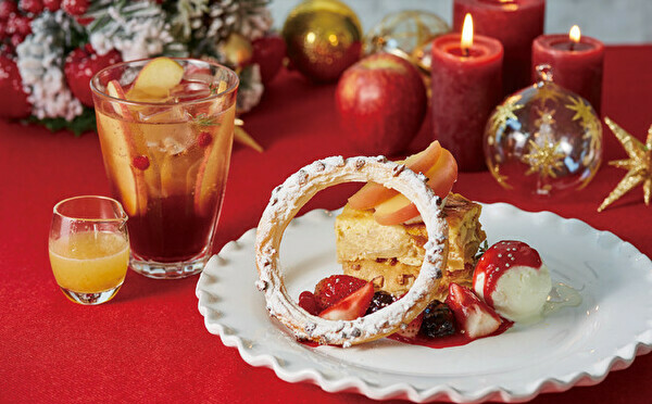 Afternoon Teaのクリスマス限定メニューは林檎がメイン！新作の贅沢アップルパイはマストチェックですよ♡