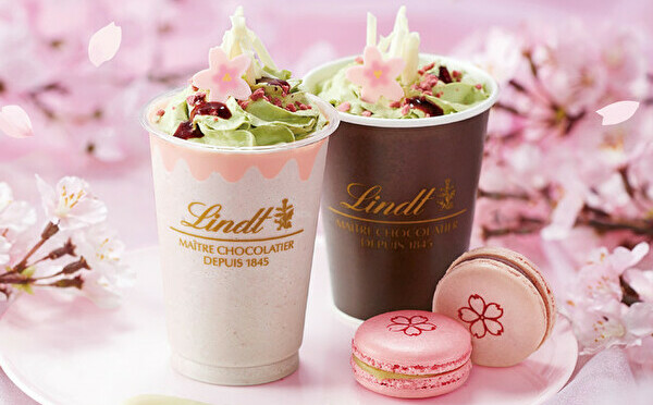 桜づくしドリンク×ギフトに最適なチョコが勢ぞろい。春の訪れを感じる、スイス発「リンツ」のコレクション