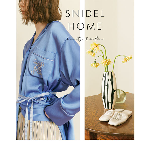 肌を潤す“美容パジャマ”でリッチなおうち時間を。「SNIDEL HOME」が西武池袋本店にオープン