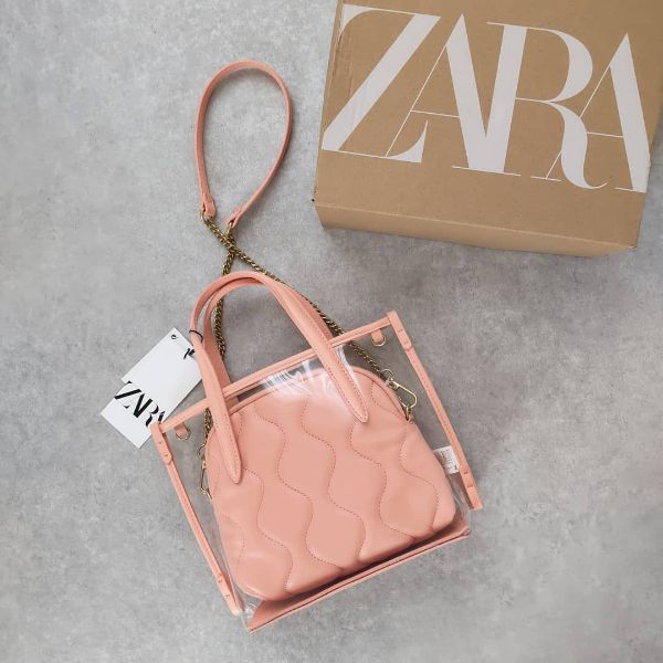 ZARA クリアバック - バッグ