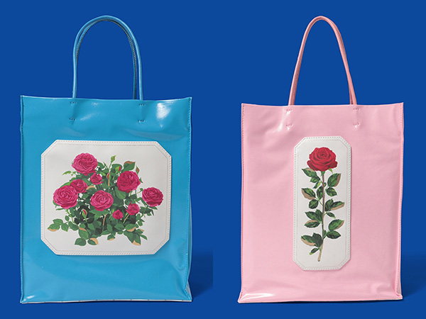 スイーツブランド「ルル メリー」の花のイラストがバッグやニットに。BEAMS COUTUREとのコラボが素敵