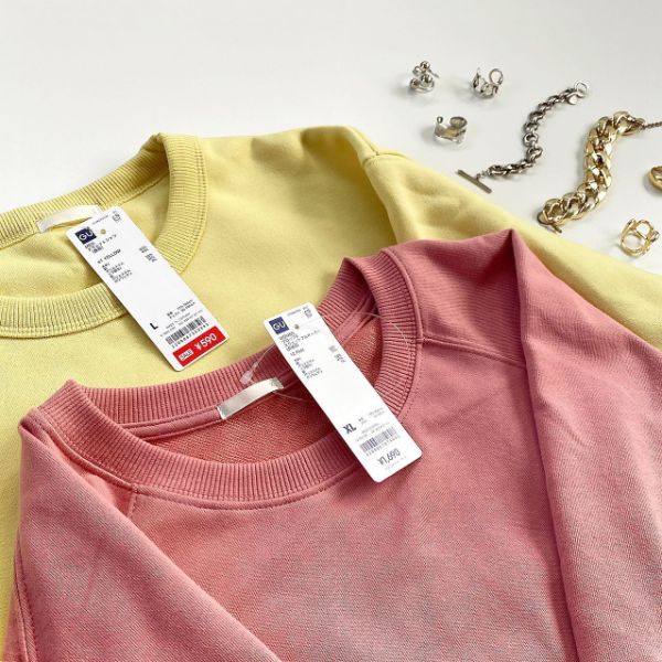 【GU】イメチェンしたい、春のスタートに。今から着られる桜色「カラースウェット」はプチプラで賢くゲット！