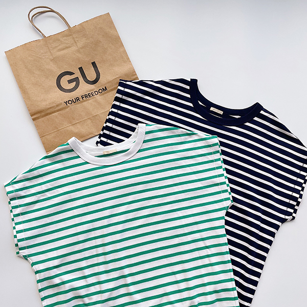 【GU新作】1500円以下で“二の腕”カバーが叶う！ほっそり見えTシャツは、夏前の今のうちにゲットしておこ〜