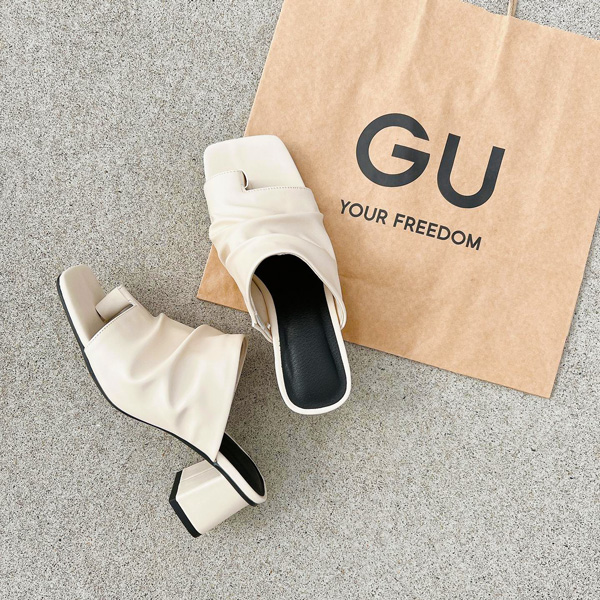 おしゃれで楽ちん！GU「新作サンダル」で靴ずれとはもうおさらばしよう。パカパカしないノンストレスな神商品