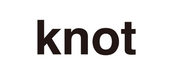 プロダクトブランドknotのロゴ