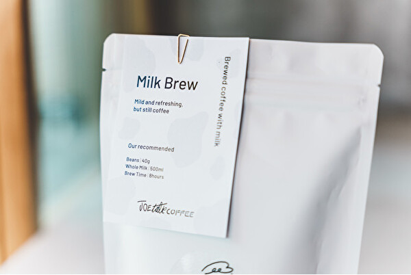 JOE TALK COFFEE、自家焙煎オリジナルブレンドコーヒー「Milk Brew」