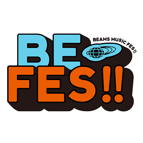 BEAMS MUSIC FESTIVAL 2022「BE FES!!」のロゴ