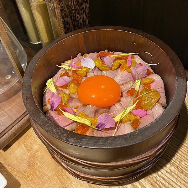 京都「Gion Duck Rice」の鴨ひつまぶし