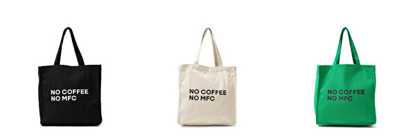 NO COFFEE×MFC STORE TOTE BAG