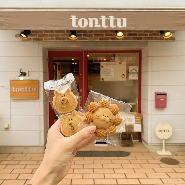 東京・阿佐ヶ谷「tonttu」の動物クッキー