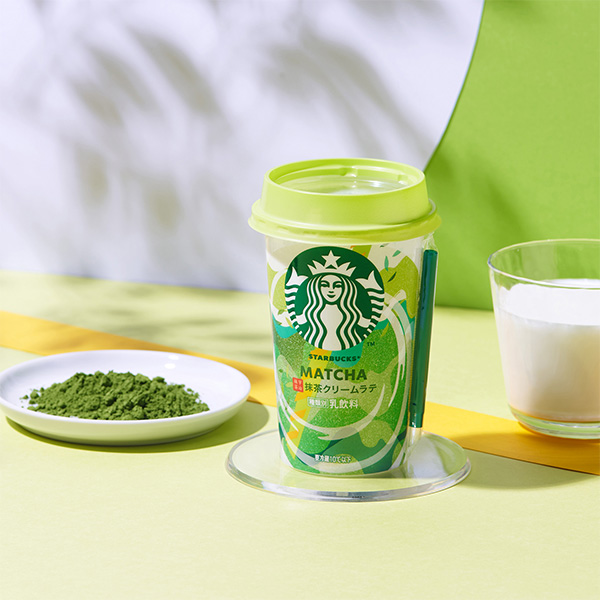 スタバのチルドカップ新作「抹茶クリームラテ」が贅沢！本格的な宇治抹茶×バニラアイス風ミルクがたまらない