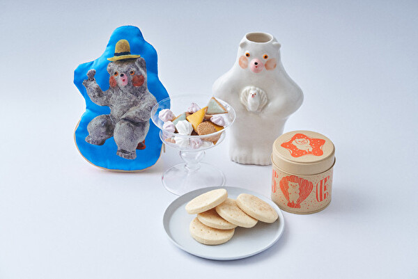 フェアリーケーキフェア、増田光コラボ、くま花瓶と“ビーチコーミング”お菓子のコンプリートセット