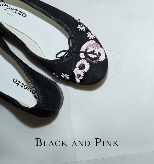 Repettoの「Black and Pink Collection」