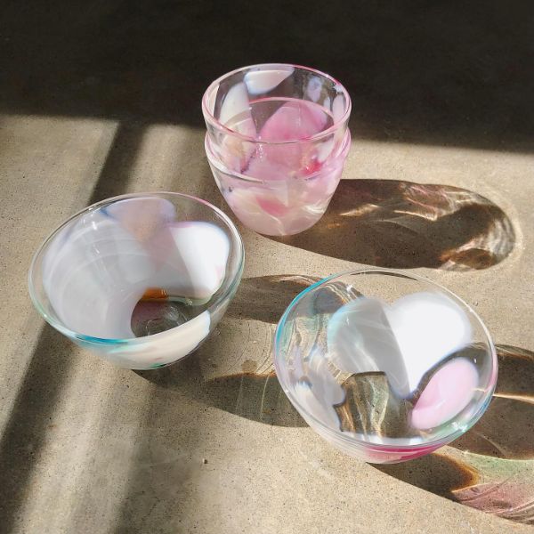 「en.glassdesign（エン グラスデザイン）」のクリアなグラス