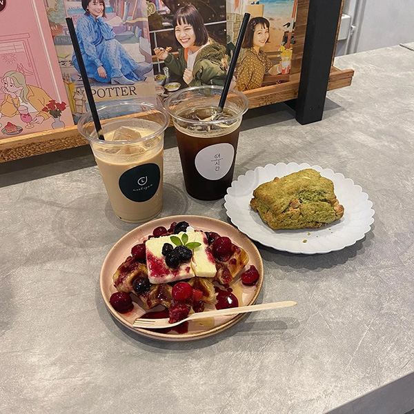 福岡の韓国カフェ「ネシガン」で食べられる韓国スイーツ・クロッフル