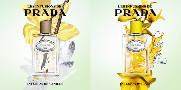 2022年8月に発売される「インフュージョン ドゥ プラダ」の新しい香り2種類