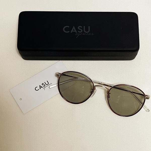 アイウエアブランド「CASU」のサングラス