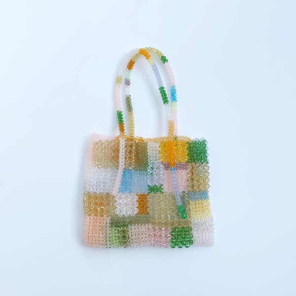 ハンドメイドブランド「Mädchen」の「Bojagi motif design bag」
