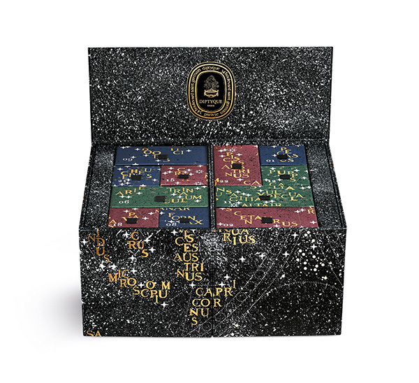 Diptyqueのホリデーコレクション『DIPTYQUE MAP OF STARTS』の「限定版アドベントカレンダー」