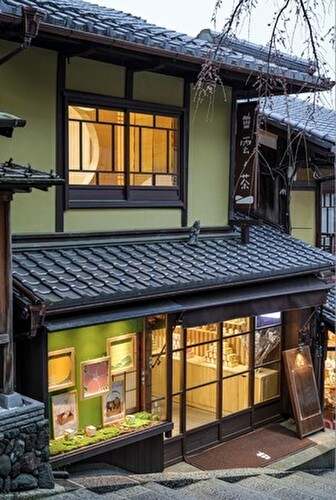 京都、日本茶カフェ、雲ノ茶KUMONOCHA、清水三年坂店、外観