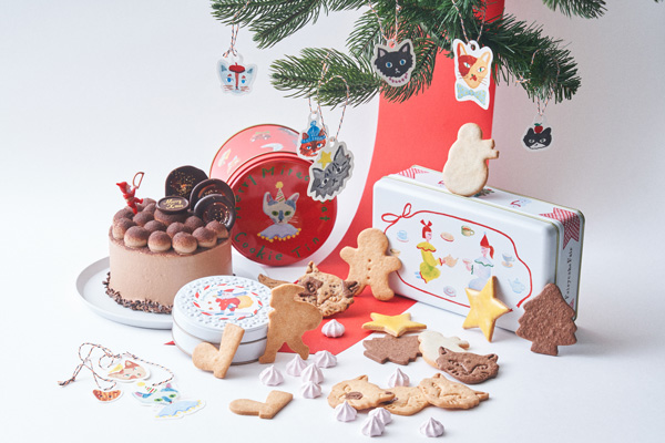 かわいすぎるネコクッキー缶やカップケーキ。「Fairycake Fair」にクリスマス限定商品が続々登場