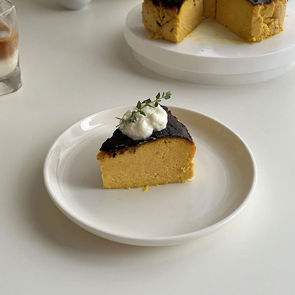 かぼちゃのバスクチーズケーキ