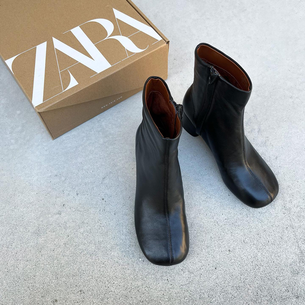 手が届きやすい「ZARA」の本革ブーツが“ハイブラレベル”で大当たり 