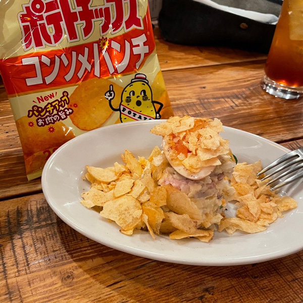 渋谷で大人気の渋DRAの楽しく作れるポテトサラダ