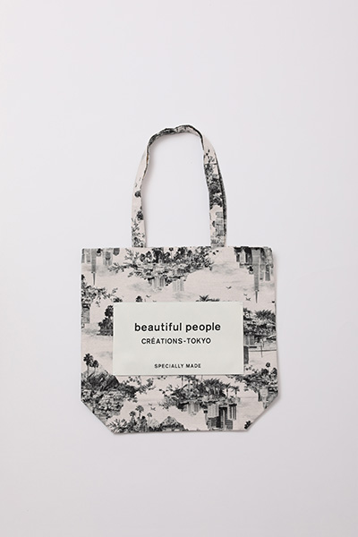 beautiful peopleの「QUOTATION & LIMITED NAME TAG TOTE」