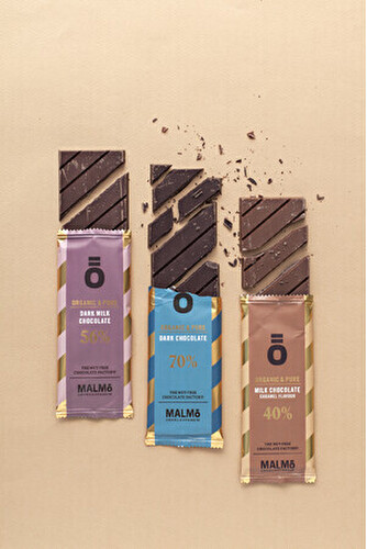 スウェーデンのオーガニックチョコレートブランド「マルメ・ショコラファブリック」の「チョコレートバー」