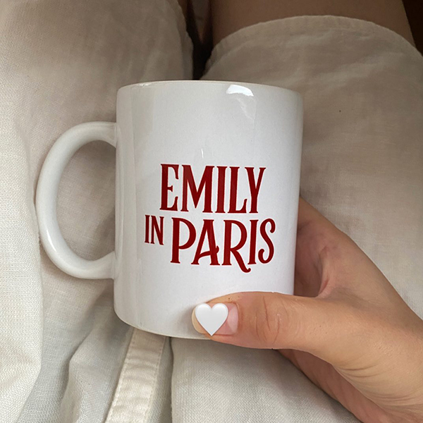 Heatherの「EMILY IN PARISマグカップ」