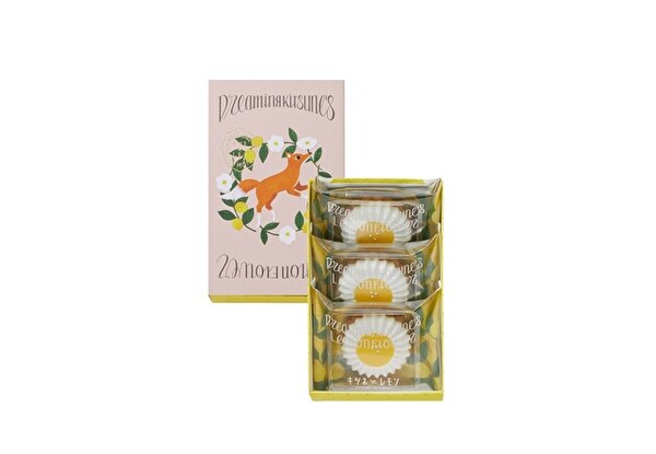 モロゾフの新スイーツブランド「キツネとレモン」の焼き菓子「夢見るキツネのレモンフラワー」
