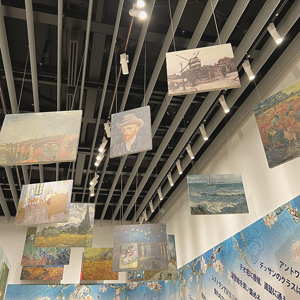 埼玉・所沢にある角川武蔵野ミュージアムで開催中の「ファン・ゴッホ ー僕には世界がこう見えるー」