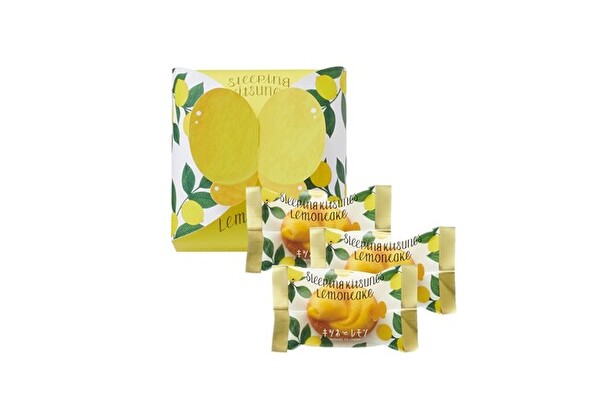 モロゾフの新スイーツブランド「キツネとレモン」の焼き菓子「眠りキツネのレモンケーキ」