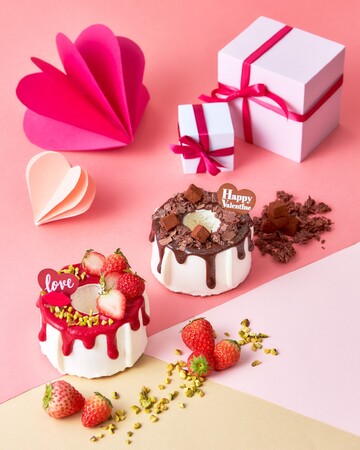 生キャラメルシフォンケーキ専門店「MERCER bis」の「2023バレンタインコレクション」