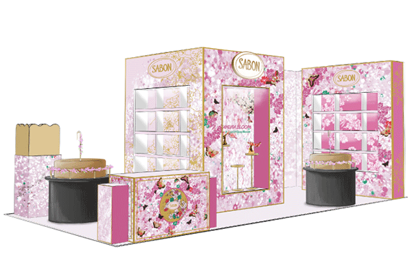 SABON 『Sakura Bloom Collection 先行販売 POP UP SHOP』の景観