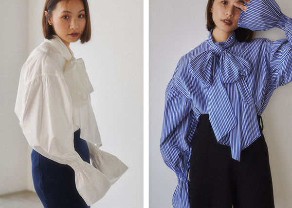 RANDEBOOの「Wrapping blouse」