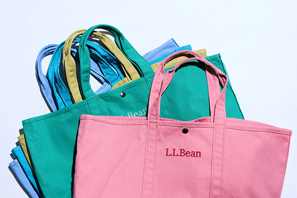 ​L.L.BeanとSALON adam et ropéの「​L.L.Bean×SALON adam et ropé別注 グローサリー・トート」