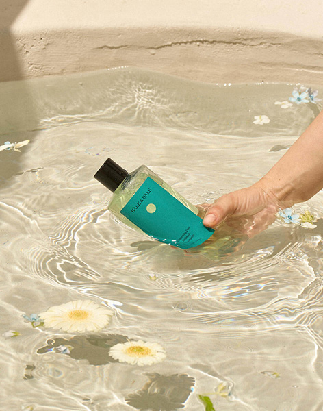 韓国発ヴィーガンコスメブランド「HALE＆DALE」の「Blooming Day Refresh Shampoo」