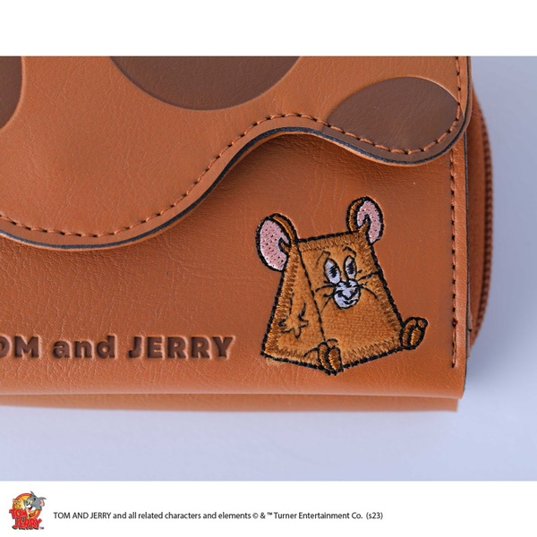 『TOM and JERRY FUNNY ART ミニウォレットBOOK ジェリーver.』