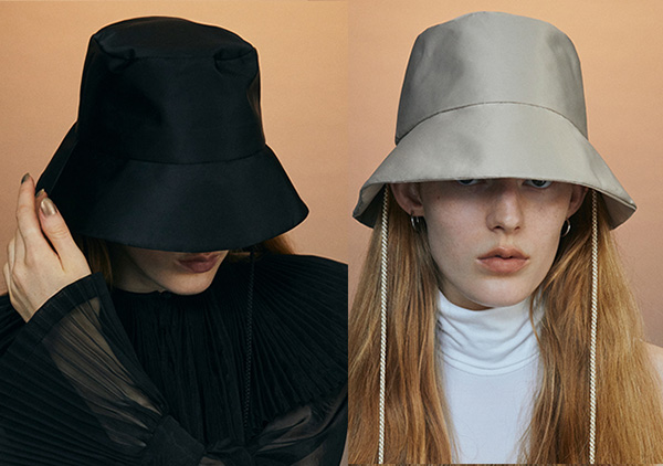 「IRIS47」の「viola hat」