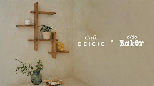 「cafe BEIGIC」が「ovgo Baker」とコラボレーション