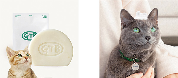 韓国発石鹸ブランド「GREEN TABBY」の猫用無刺激石けん