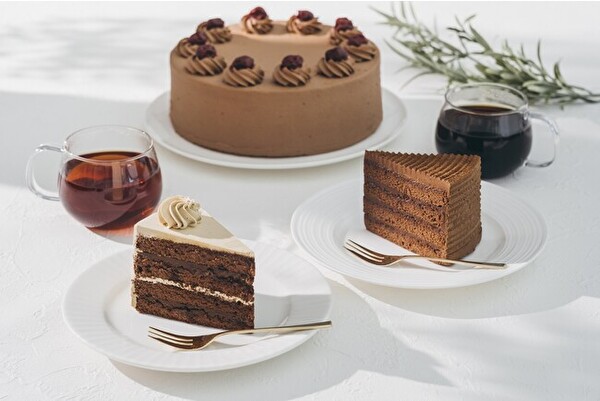 GODIVA café Hibiya限定の新作チョコレートケーキ