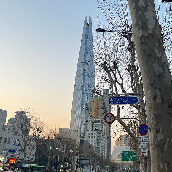 韓国・ソウルのロッテワールドタワー