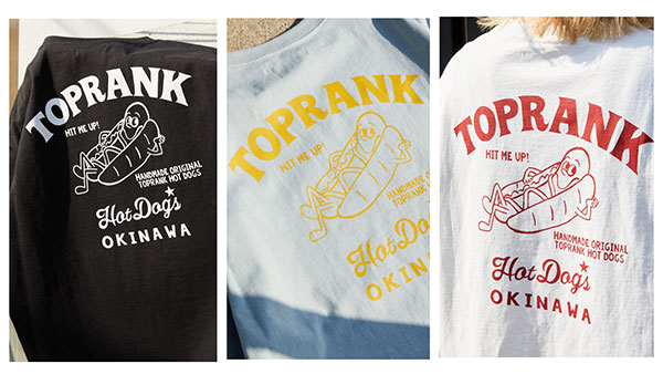 TOPRANK O.K.N.WとFREAK'S STOREのコラボアイテム「TOPRANK O.K.N.W×FREAK'S STORE 別注Tシャツ」