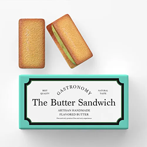 バター専門ブランド「CANOBLE」の新作「バターサンド・ピスタチオ」