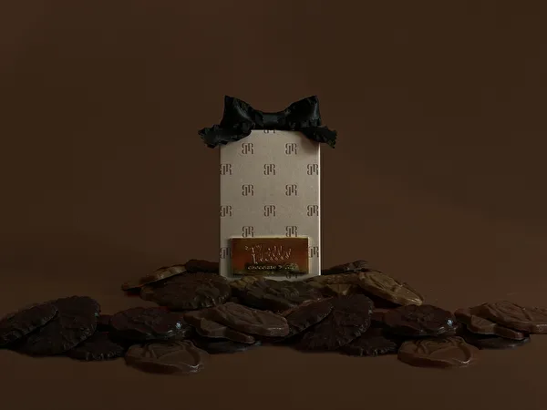 チョコレートブランド「Philly chocolate」の定番アイテム「フラワーチョコレート」リボンボックス