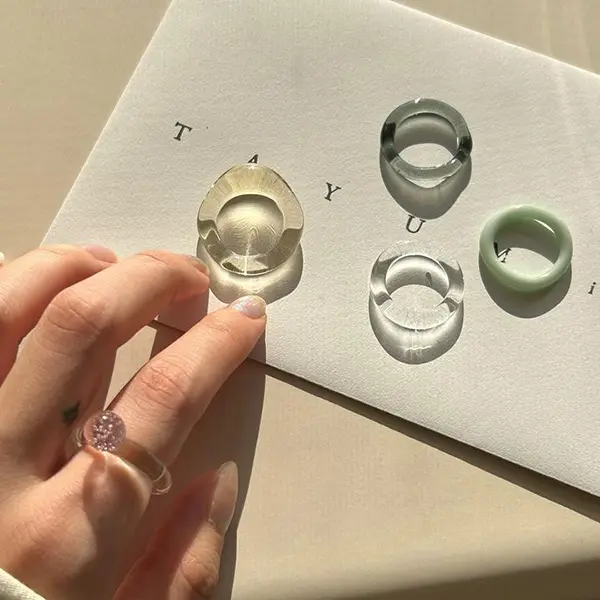 TAYUMi glassの商品のhoso ring