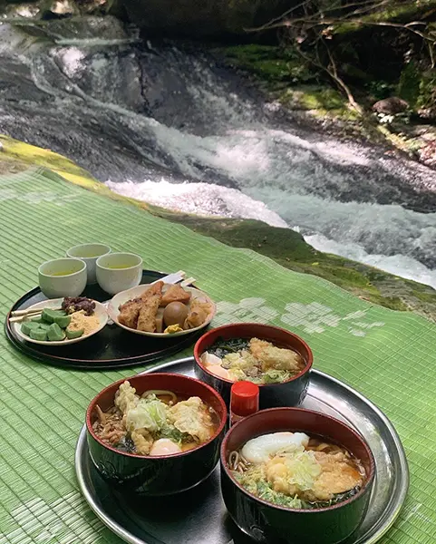 栃木の那須にある小太郎茶屋の食事